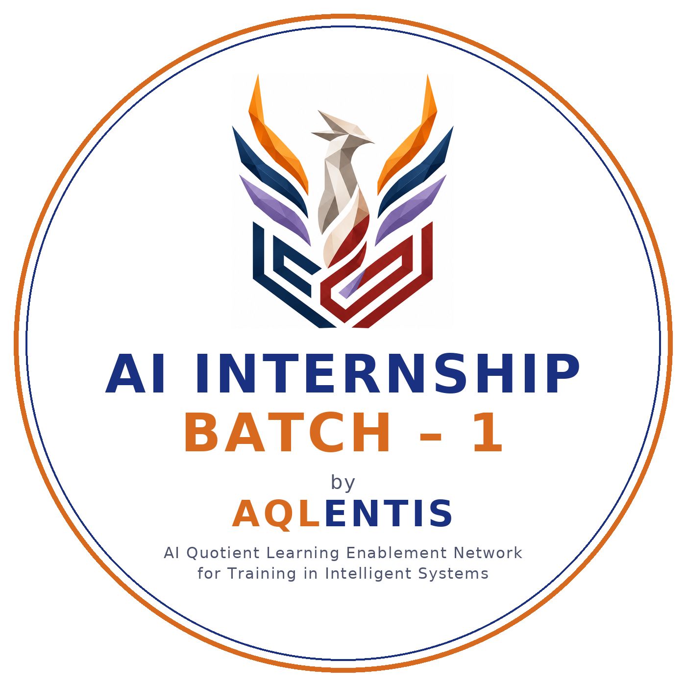 AI Internship Batch 1 by AQLENTIS
